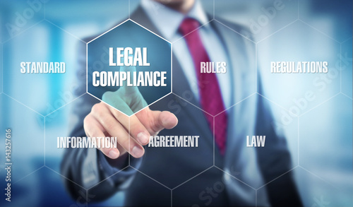 Legal compliance / Businessman © Coloures-Pic
