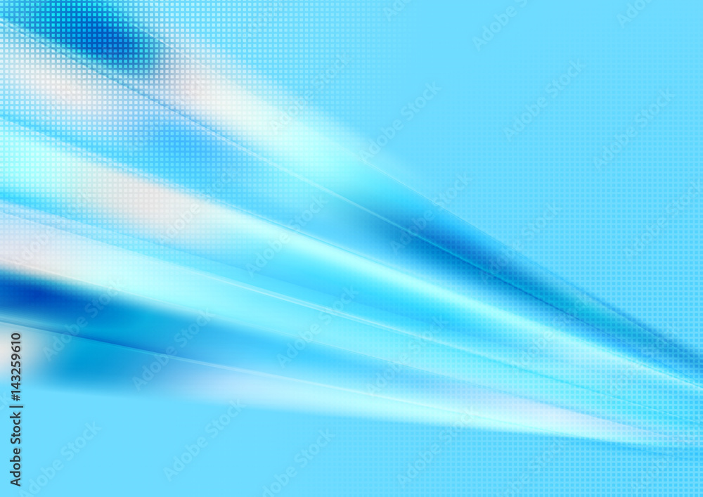 Abstract bright blue stripes vector background Abstract bright blue stripes vector background