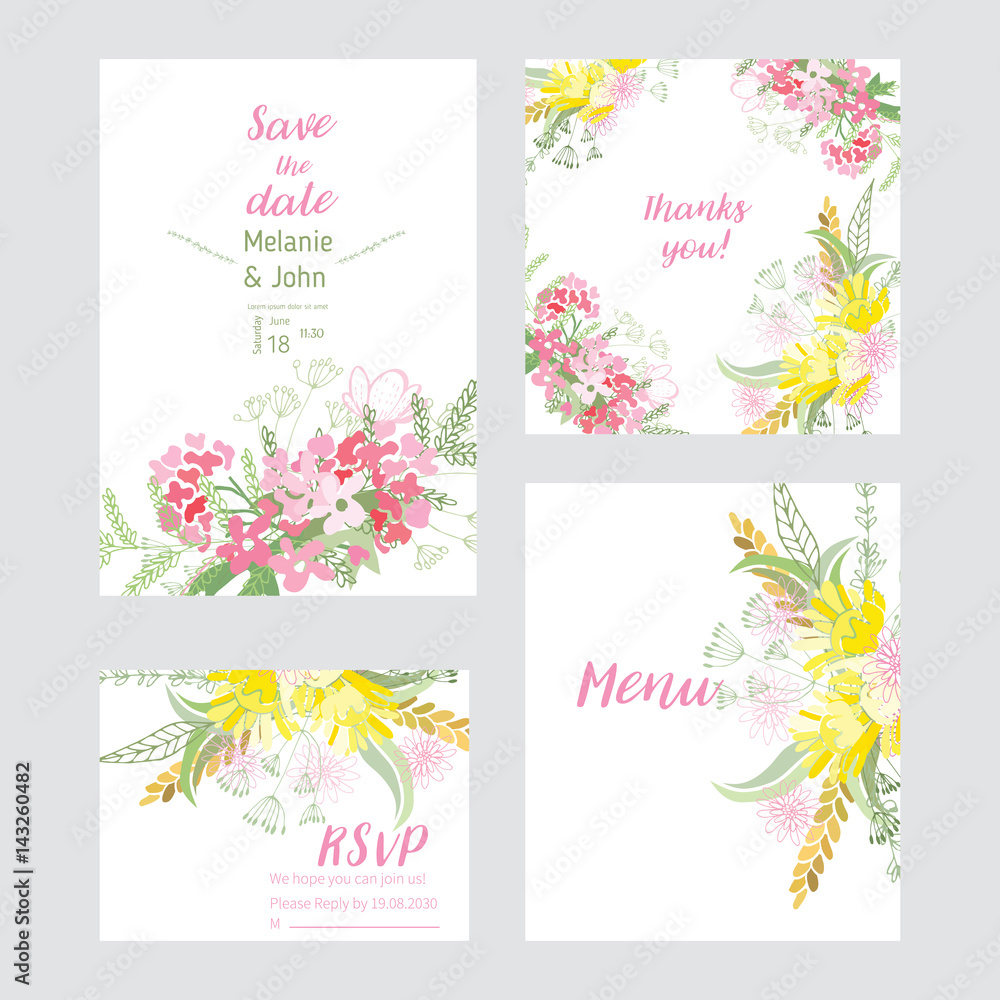 Summer flower composition