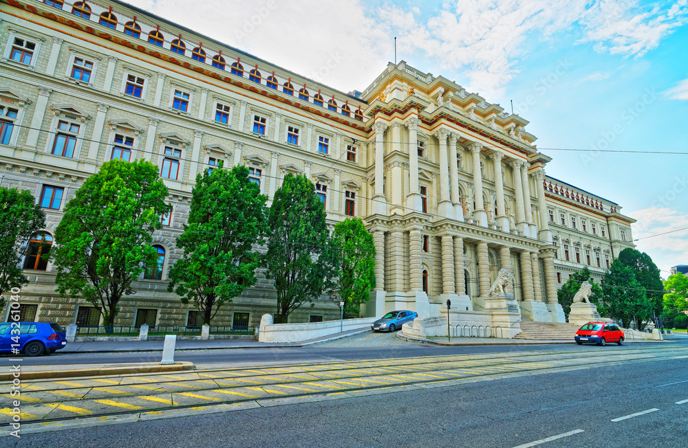 Palace of Justice in Vienna