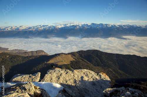 Massif de Belledonne en face (Isère) © reivax38000