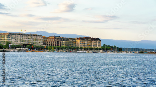 Geneva Lake Geneva in Switzerland