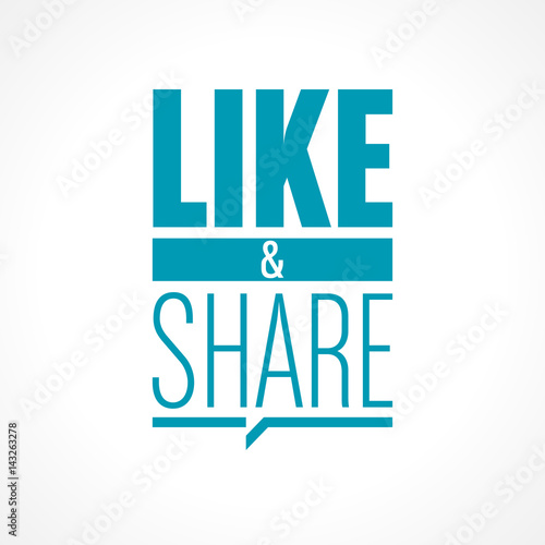 like and share
