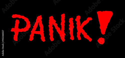 Symbol für Panik