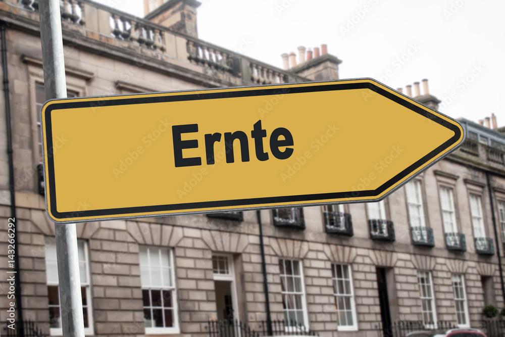 Schild 238 - Ernte