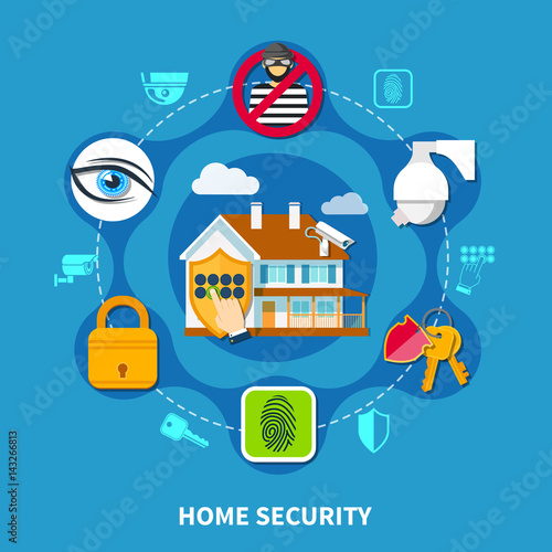 Home Security Concept