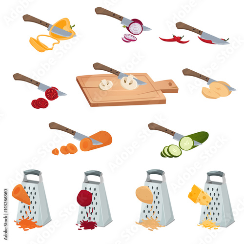 Vegetables Preparing Set 