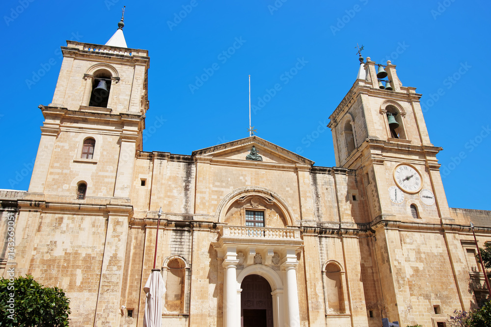 St John Cathedral in Valletta old town