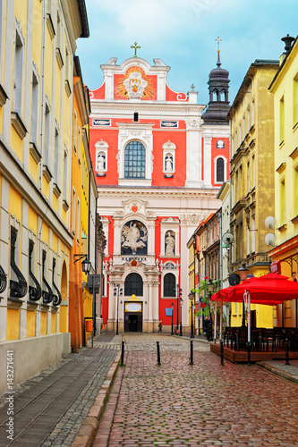 Saint Stanislaus Church at Old town in Poznan