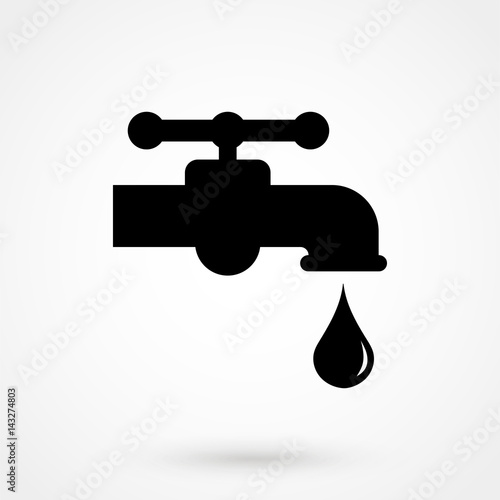 Kitchen faucet icon