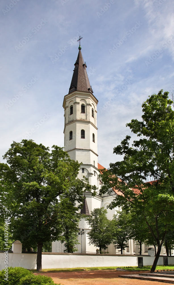 Cathedral of Peter and Paul in Siauliai. Lithuania