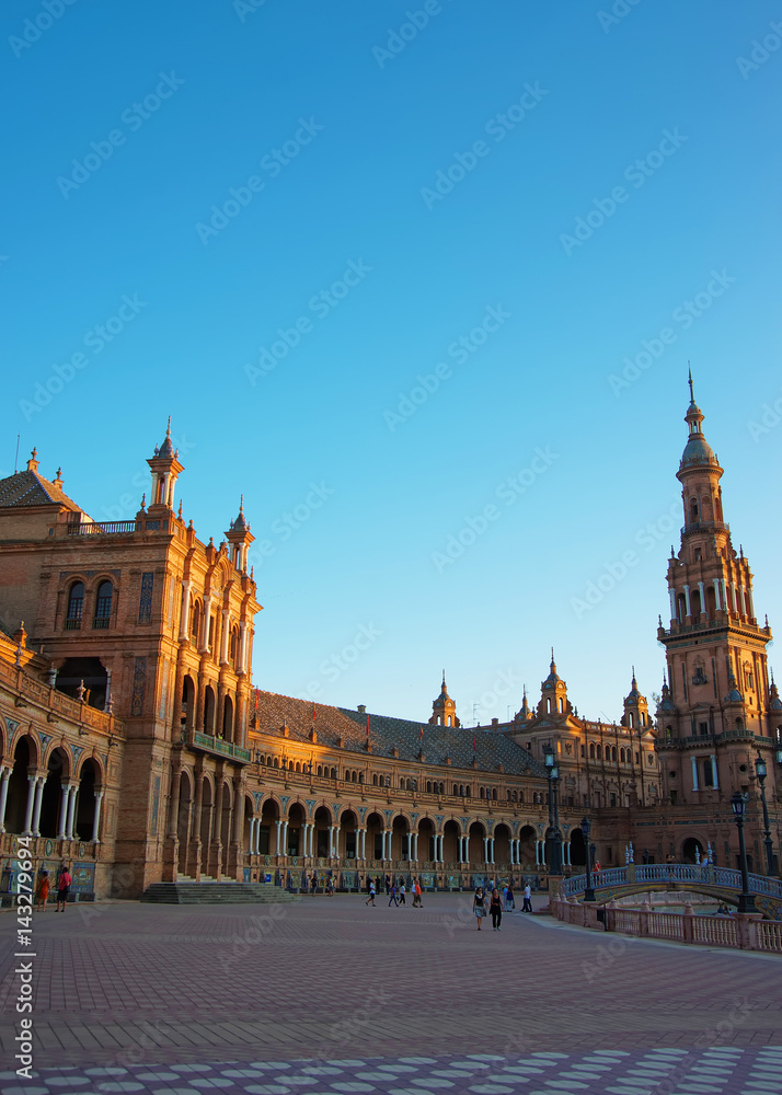 Obraz premium Plaza de Espana in Seville