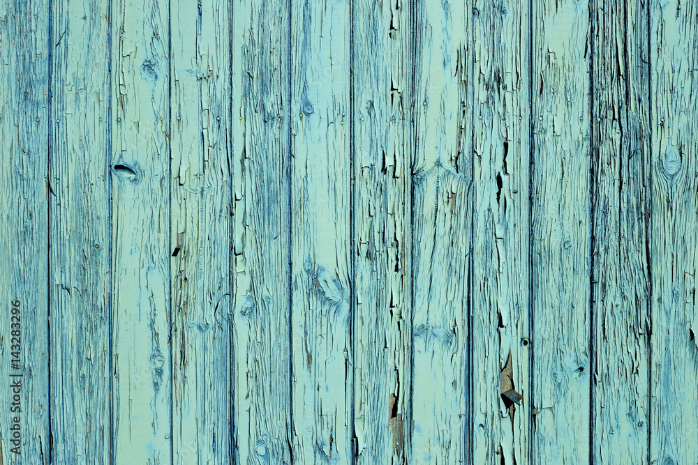The old blue wood texture with natural patterns The old blue wood texture with natural patterns