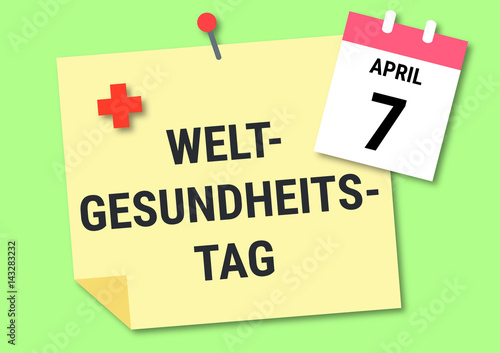 Ankündigung Weltgesundheitstag