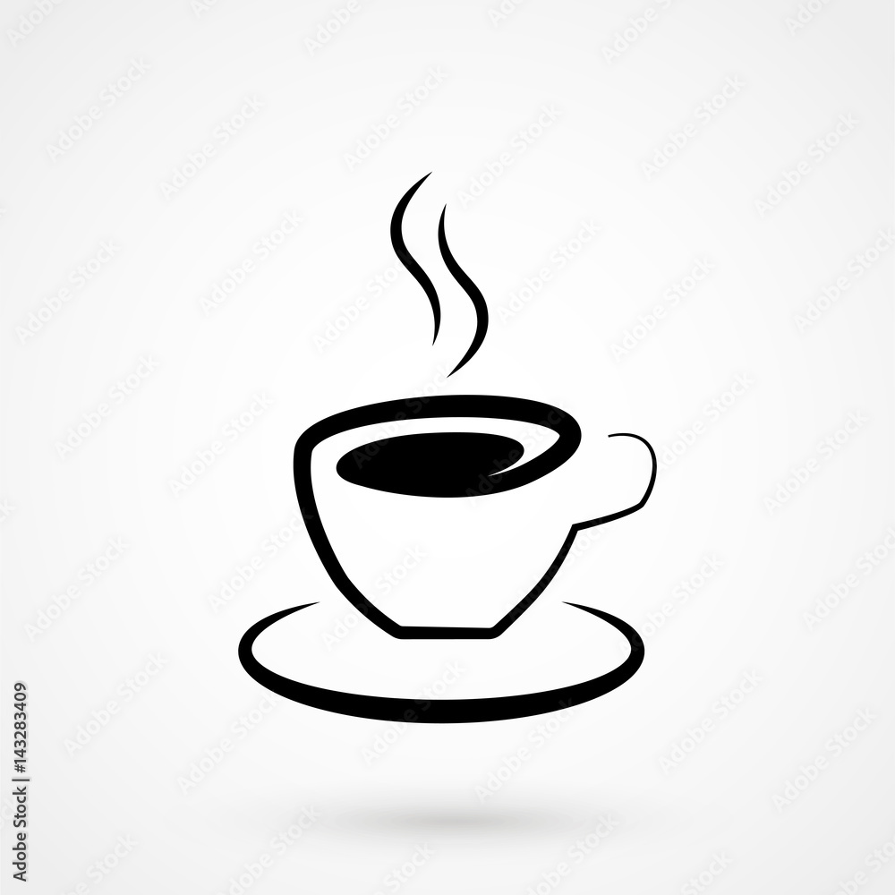 Obraz premium Coffee cup icon