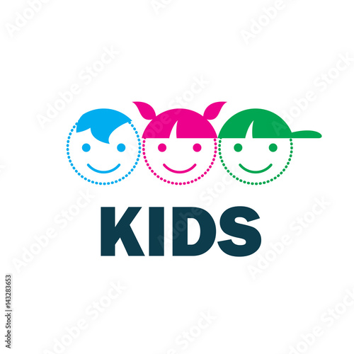 vector logo kids