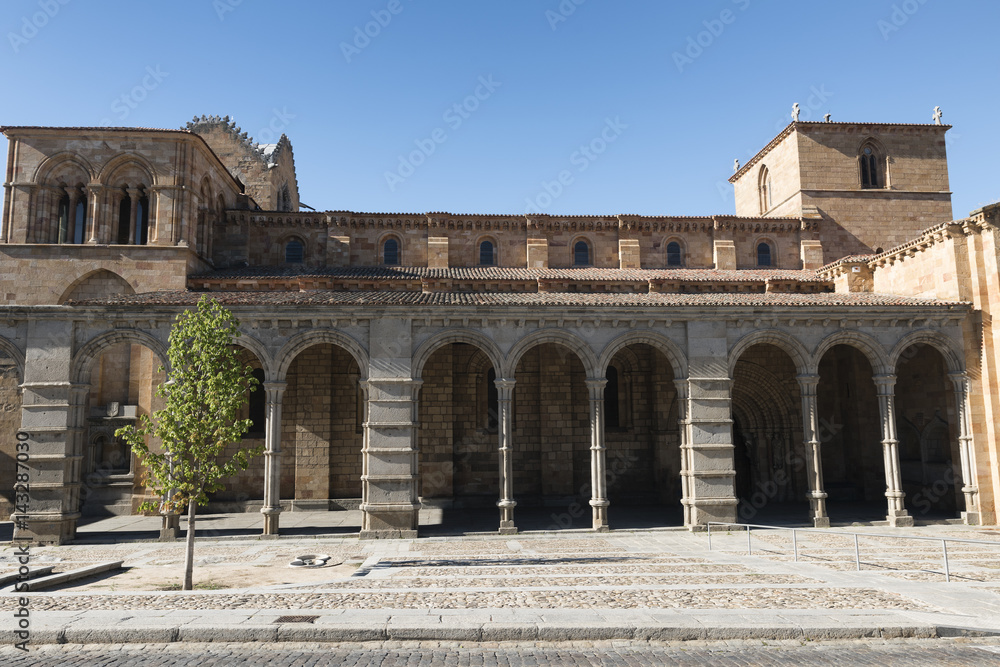 Avila (Castilla y Leon, Spain): San Vicente church