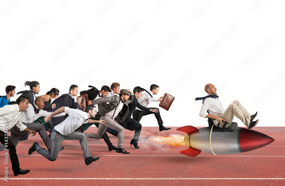 © alphaspirit - Overcome and achieve success