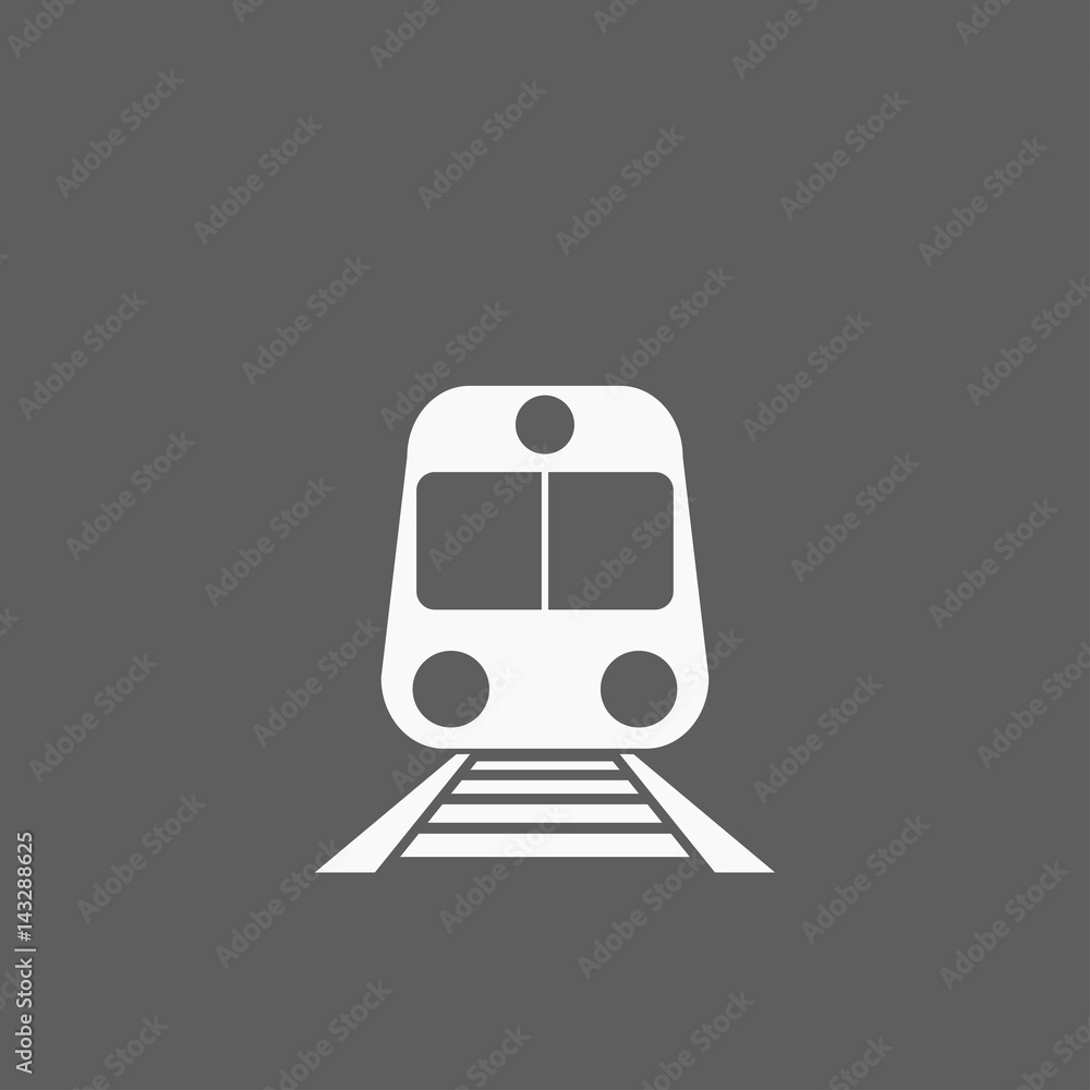 Fototapeta premium Train icon
