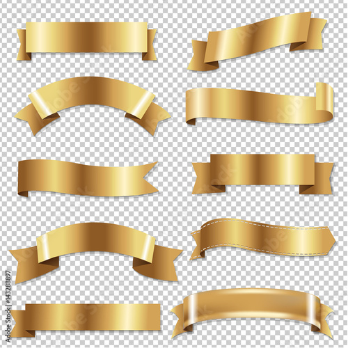 Big Golden Ribbons Se