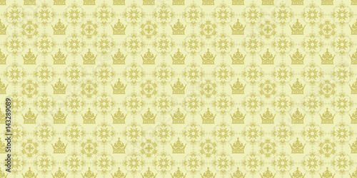 Seamless Pattern Vintage Background 