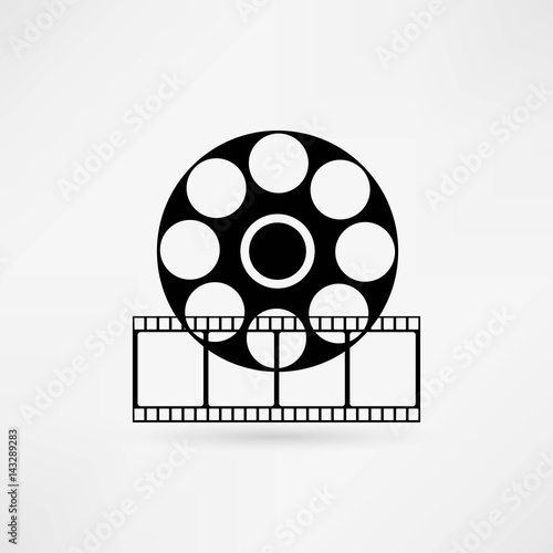 video icon cinema sign