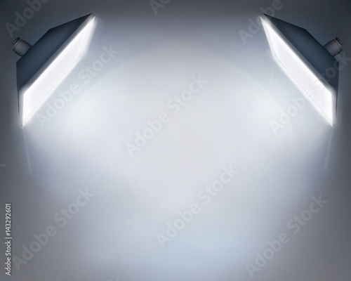 Photographic studio. Vector illustration.
