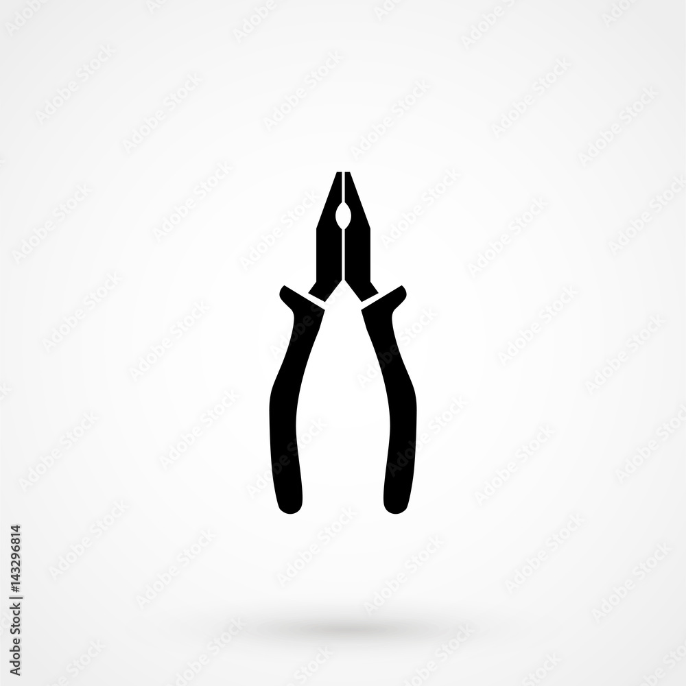 pliers icon illustration isolated vector sign symbol pliers icon illustration isolated vector sign symbol