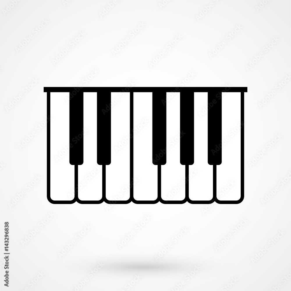 piano vector icon piano vector icon