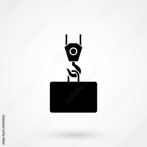 crane icon illustration isolated vector sign symbol