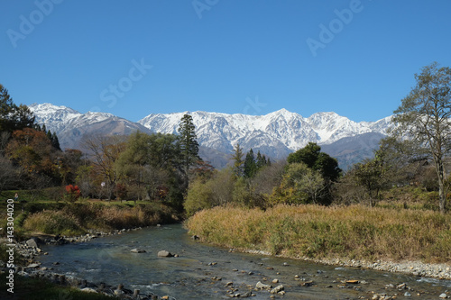 長野県 白馬村 大出公園からの撮影