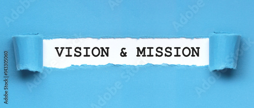 Vision & Mission / papier