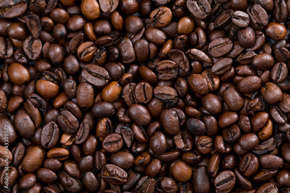 Roasted Coffee bean texture Roasted Coffee bean texture