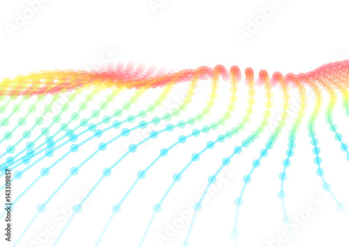 Abstract technology and engineering background with original organic elements. Vector illustration