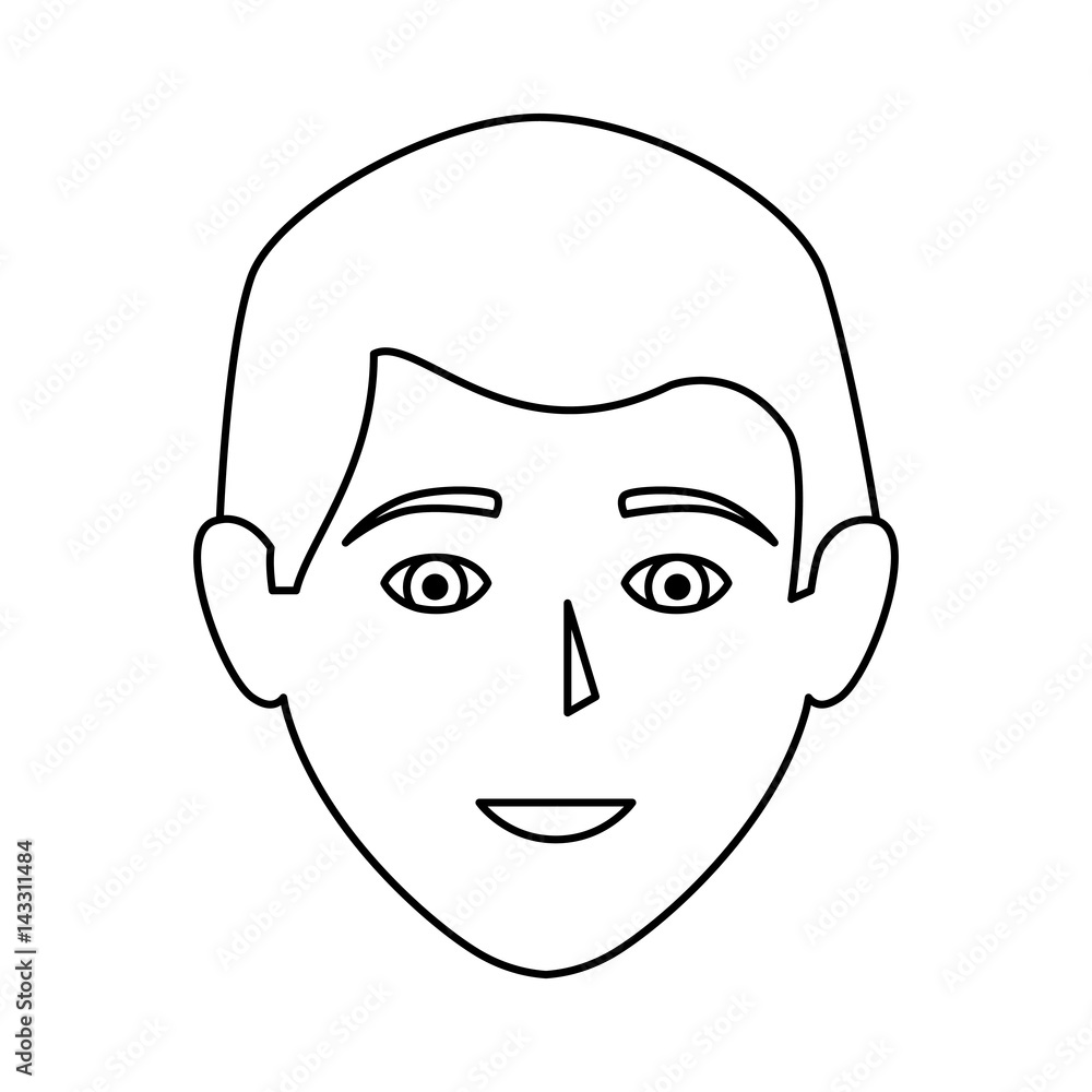 young man avatar character vector illustration design young man avatar character vector illustration design