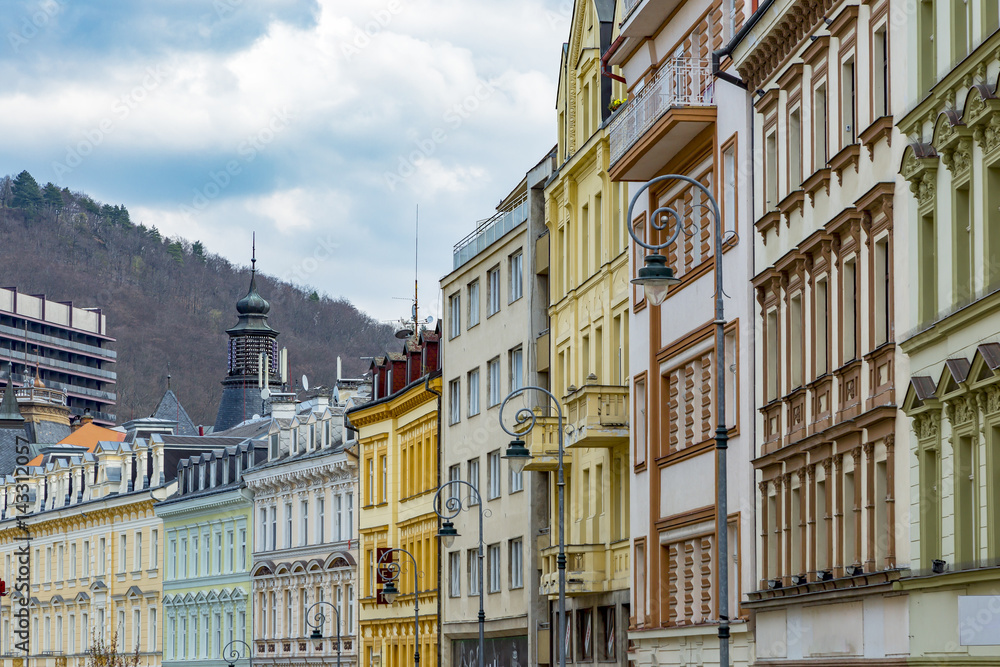 Fototapeta premium Impressions of Karlovy Vary in Czech Republic