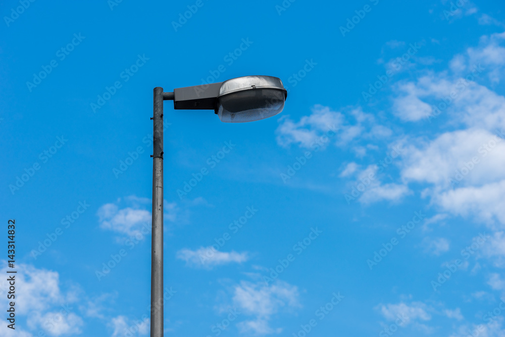 Street lamp with blue sky Street lamp with blue sky
