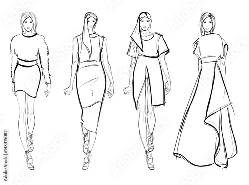 SKETCH. fashion girls