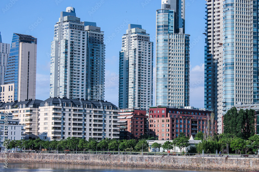 Obraz premium Szczegóły Puerto Madero