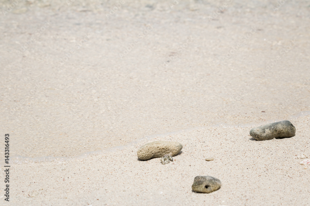 Sea sand and pebble . Summer beach background. Sea sand and pebble . Summer beach background.