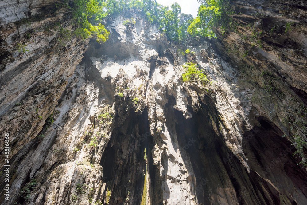 Obraz premium Huge stalactites in the Batu Caves Kuala Lumpur Malaysia