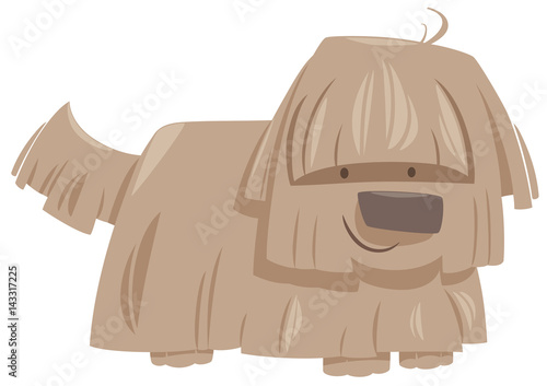 shaggy dog animal character
