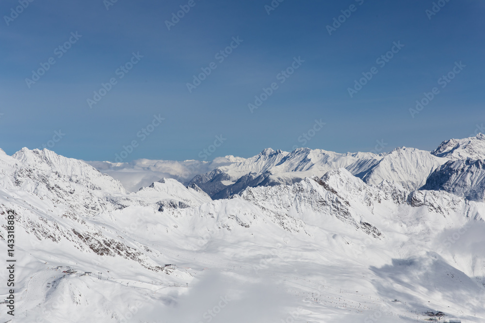 Alps Panorama in Solden, Austria