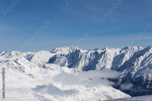 Alps Panorama in Solden  Austria