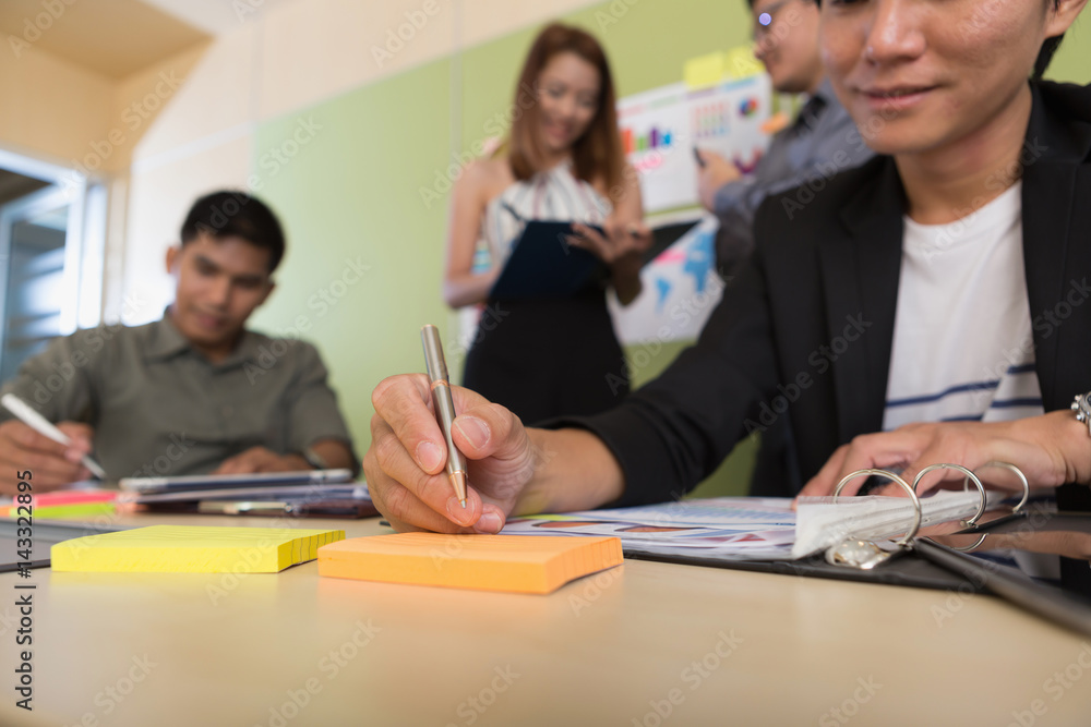 Business Team Working Office Worker Concept Business Team Working Office Worker Concept