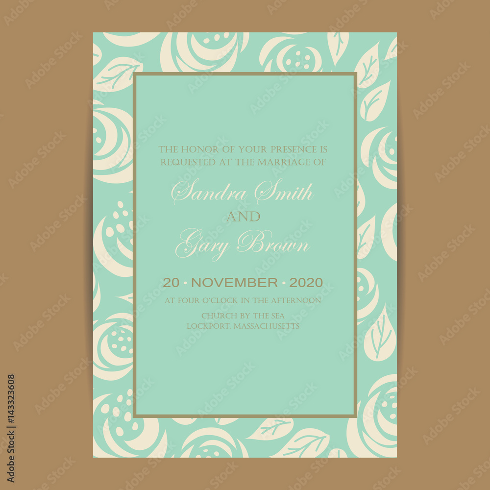 Wedding invitation and save the date cards Wedding invitation and save the date cards