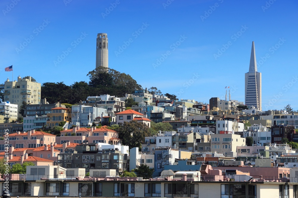 Naklejka premium San Francisco