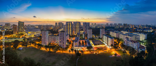 HDB Apartments and building in Buona Vista Singapore