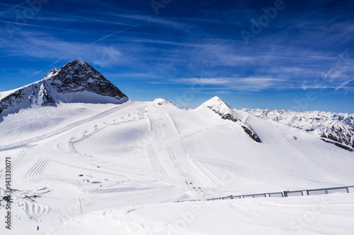 Skigebiet Hintertuxer Gletscher, Zillertaler Alpen, Tirol