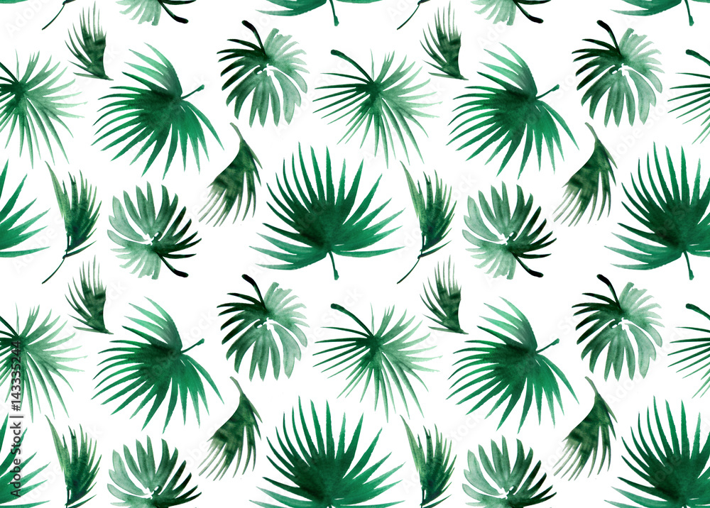 palm leaves pattern palm leaves pattern